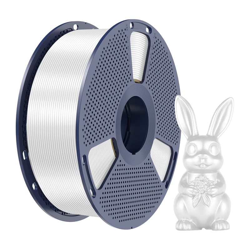 Sunlu PLA+ Silk Filament (bela) 2
