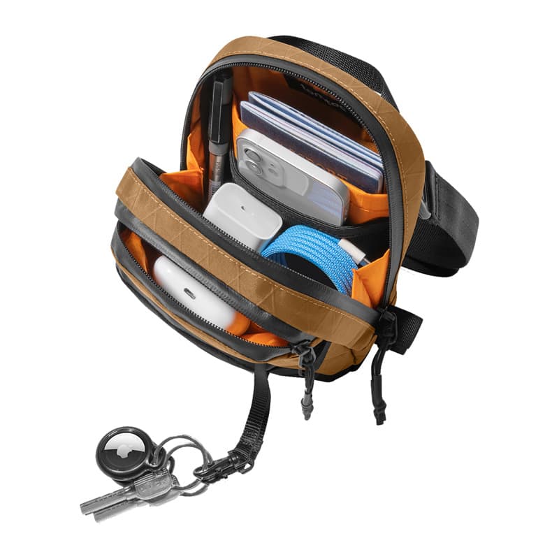 Potovalna torba tomtoc Aviator-T37 X-Pac 1.3L (rjava) 6