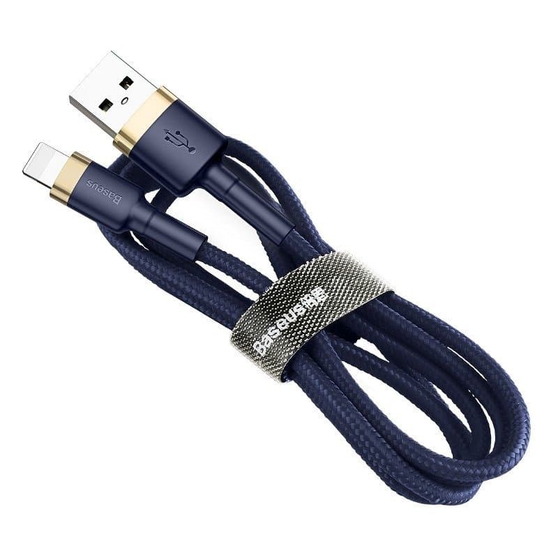 Baseus Cafule Lightning kabel, 1,5A, 2m (Zlat+Temno modra) 3