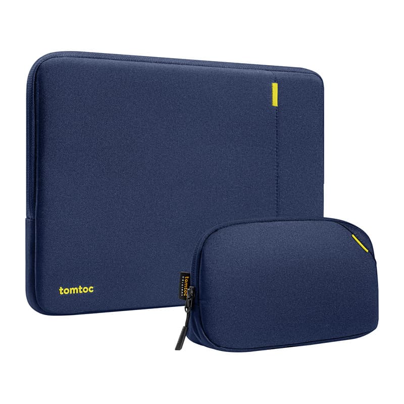 TOMTOC Defender-A13 etui za prenosnik + torbica 14" (modra) 2
