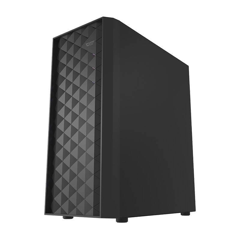 Računalniško ohišje Darkflash DK351 (črno) + 4 RGB ventilatorji 6