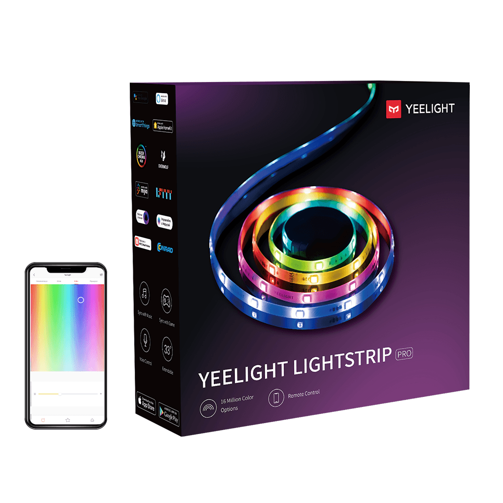Yeelight LED Lightstrip Pro 2m, naslovljiva RGB 5