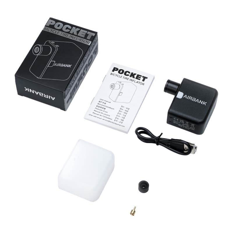 Cycplus AS1 POCKET AIRBANK - Mini CO2 polnilec za kolo, 100 PSI 2
