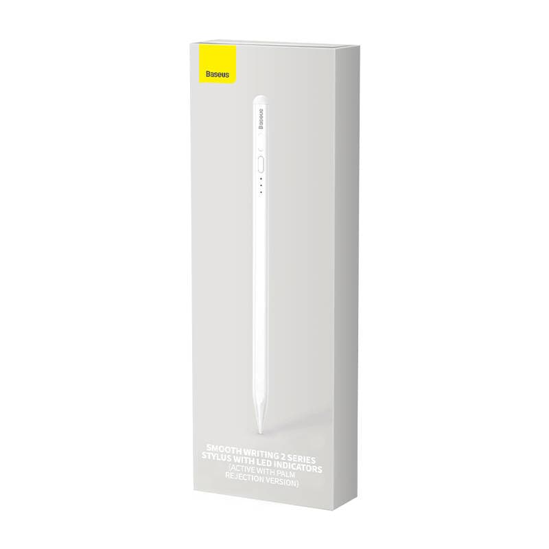 Baseus pisalo Smooth Writing z LED indikatorjem (aktivno, belo) 7