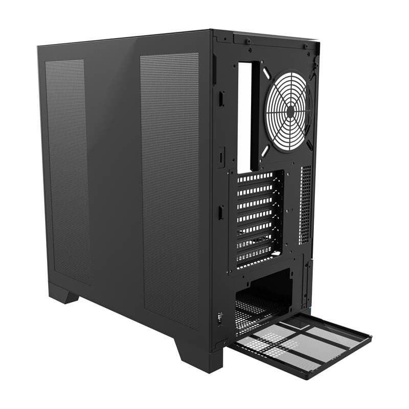 Računalniško ohišje Darkflash DY450 (črno, brez ventilatorjev) 8