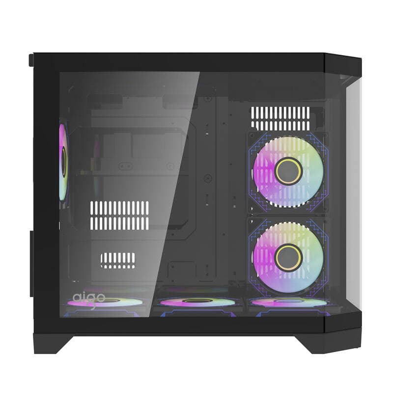 Računalniško ohišje darkFlash FT418 (črno) + 6 aRGB ventilatorjev 4