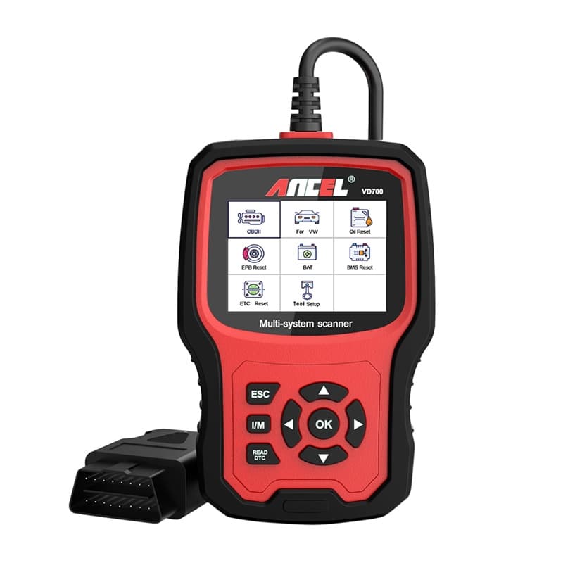 Ancel VD700 OBD2 diagnostični skener za VAG