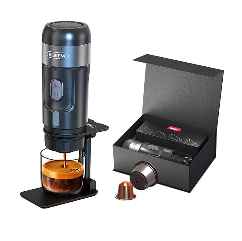 Prenosni 3-v-1 aparat za kavo s kovčkom 80W HiBREW H4A