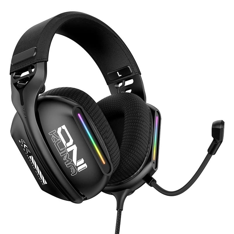 ONIKUMA X12 Gaming slušalke | RGB, 40mm driverji 2