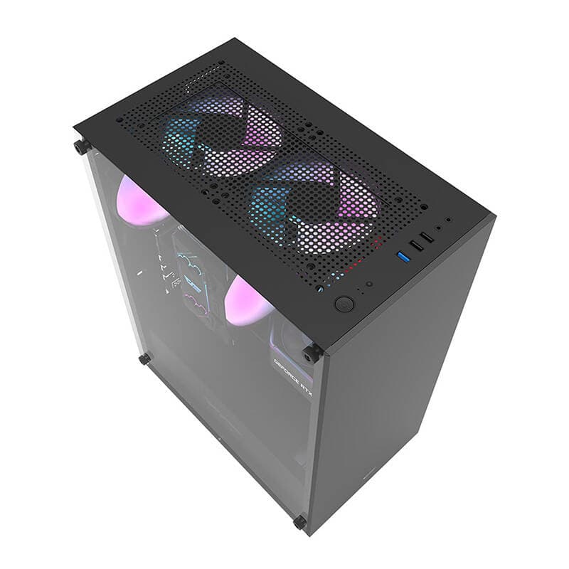 Računalniško ohišje darkFlash DK100 (črno)