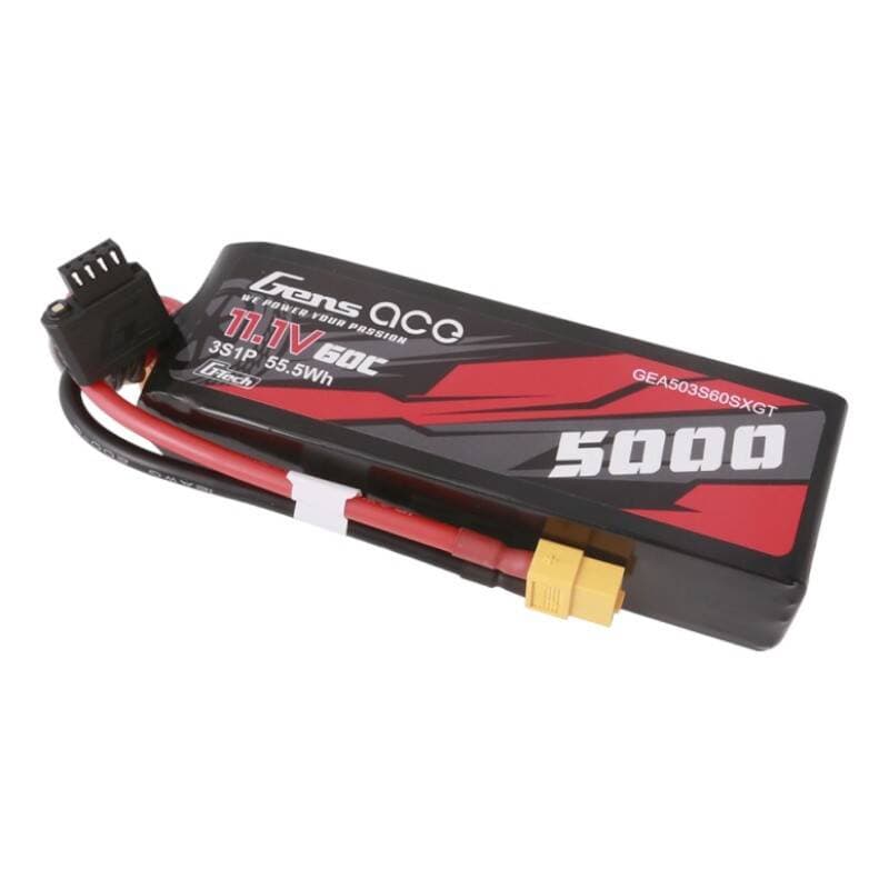 Gens ace G-Tech 5000mAh 11.1V 60C 3S1P Lipo z XT60 3