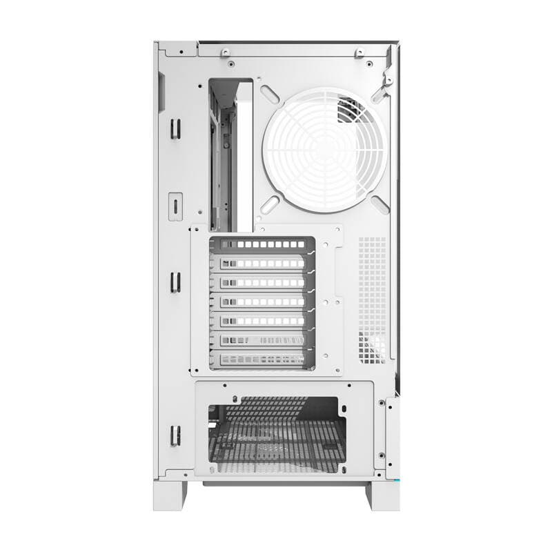 Računalniško ohišje Darkflash DY450 (belo, brez ventilatorjev) 4