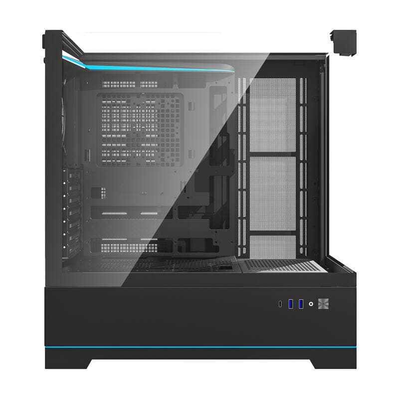 Računalniško ohišje Darkflash DY450 (črno, brez ventilatorjev) 5