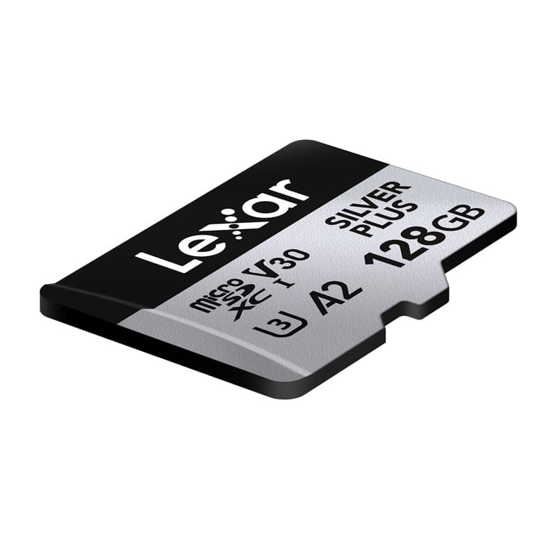 Lexar High-Performance Silver Plus microSDXC 128GB + adapter 5