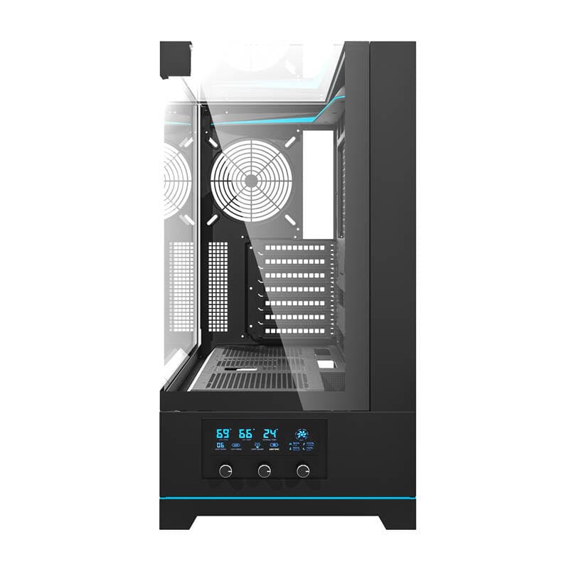 Računalniško ohišje Darkflash DY450 (črno, brez ventilatorjev) 7