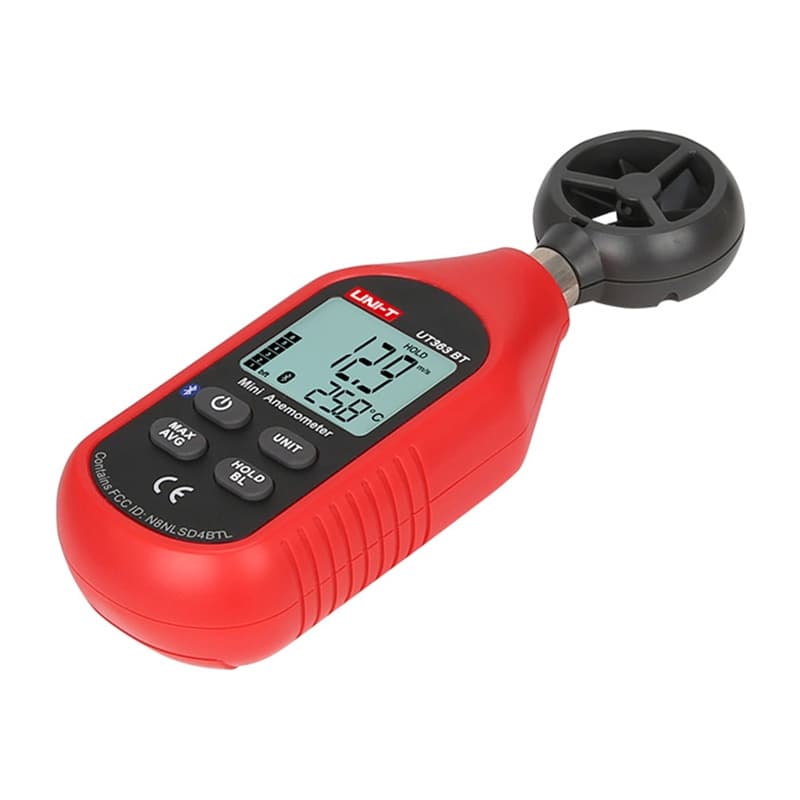 UNI-T UT363BT Mini Anemometer z Bluetooth 3