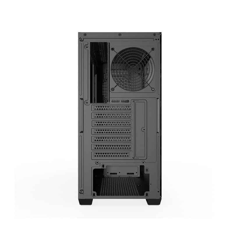 Darkflash DS900 Mesh računalniško ohišje brez ventilatorjev (Črna) 4