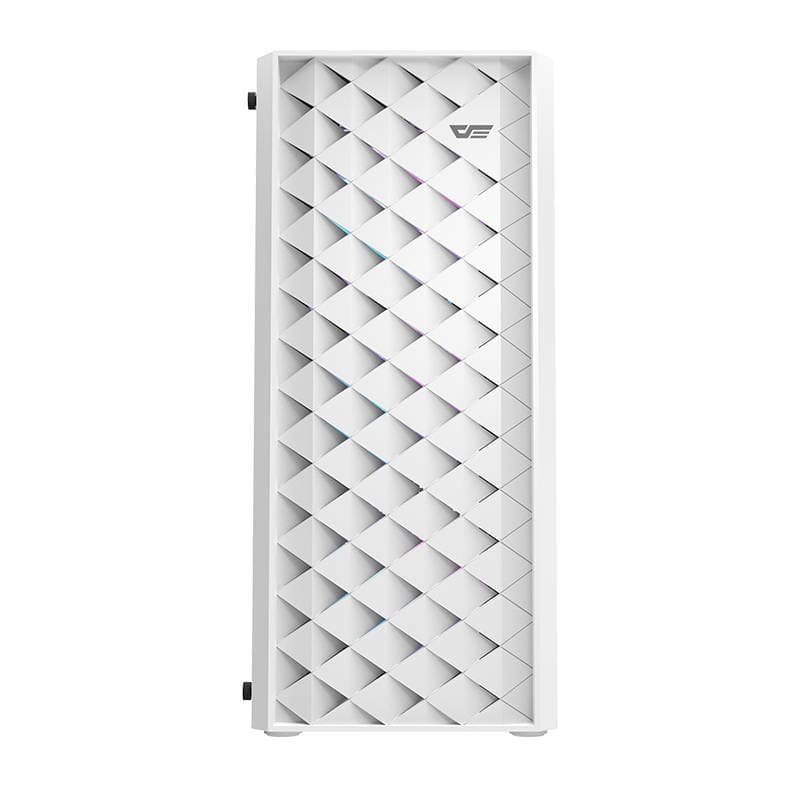 Ohišje za računalnik Darkflash DK351 (belo) + 4 RGB ventilatorje 5