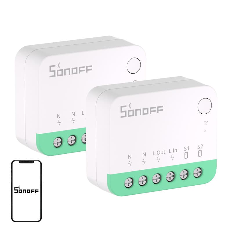 SONOFF MINIR4M pametni preklopnik (Matter/Wi-Fi), 2 kosi