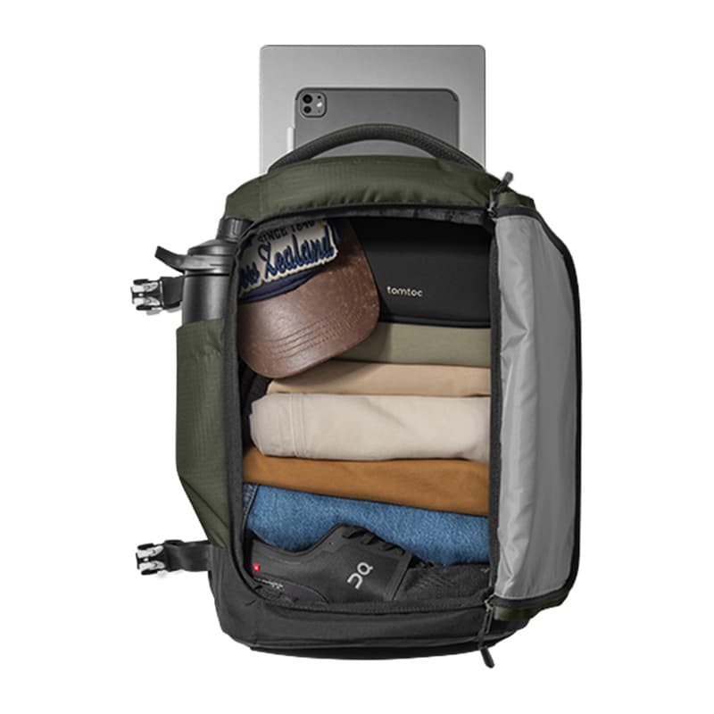 Potovalni nahrbtnik tomtoc Navigator-T66 Liteway 15.6"/28L (zelen) 4