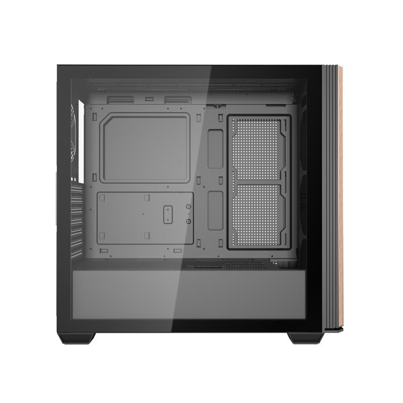 Darkflash DS900WS ATX ohišje za računalnik brez ventilatorjev (črno) 2