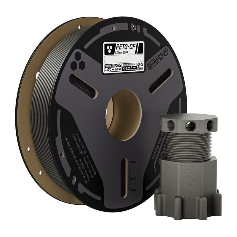 ELEGOO PETG-CF filament, siv, 0.5 kg
