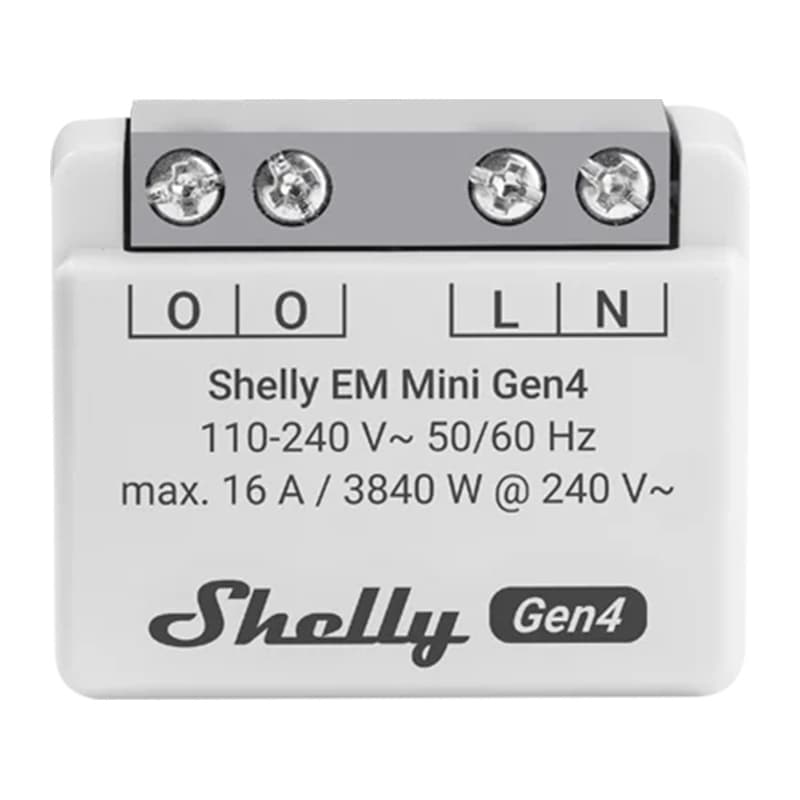 Shelly EM Mini Gen4 WiFi/Matter merilnik energije