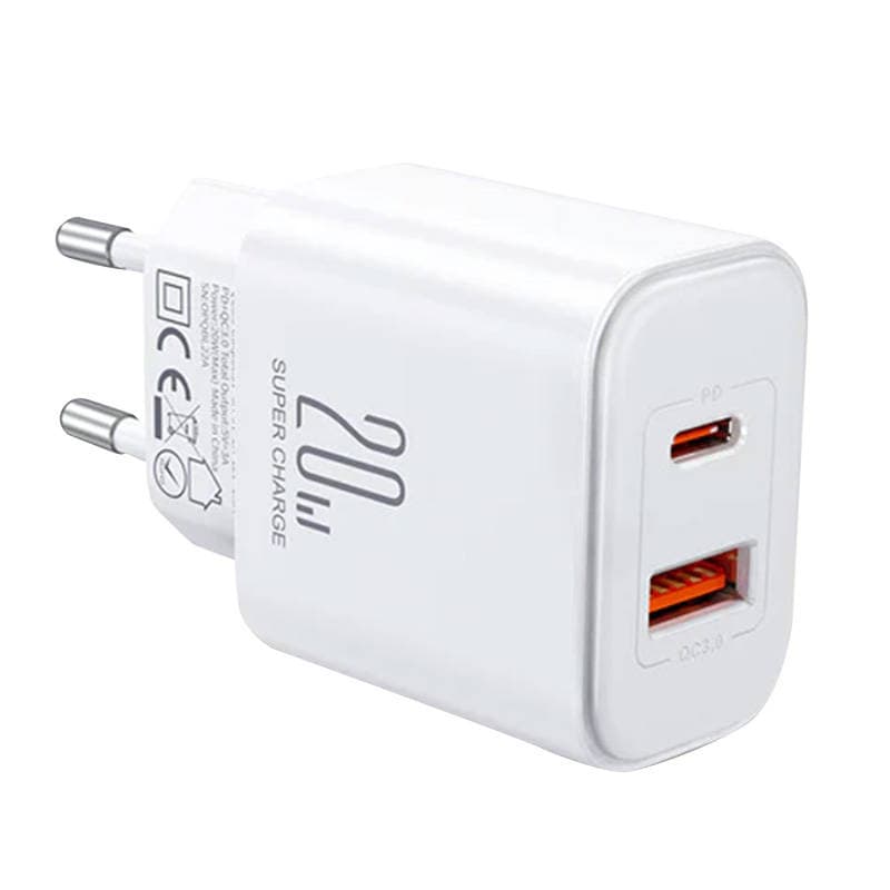 Polnilnik Joyroom JR-TCF05 Flash, 20W + kabel C na L 1m (bel) 2