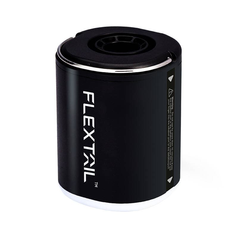 Flextail Tiny Pump 2X prenosna pretočna črpalka 3-v-1 (črna)