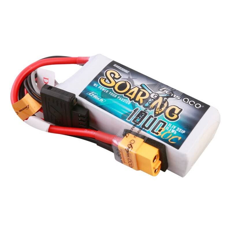 Gens ace G-Tech Soaring Lipo Baterija 1000mAh 11.1V 30C 3S1P 3