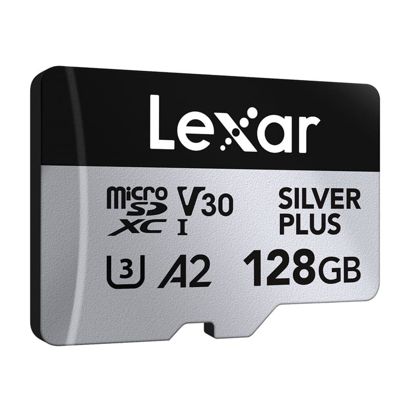 Lexar High-Performance Silver Plus microSDXC 128GB + adapter 3