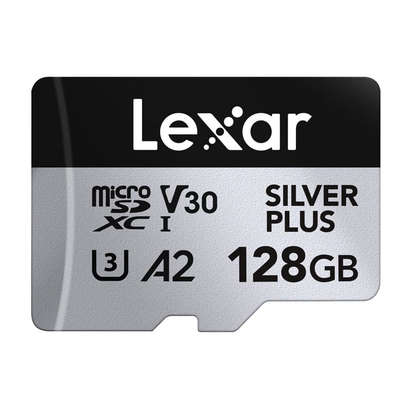 Lexar High-Performance Silver Plus microSDXC 128GB + adapter 2