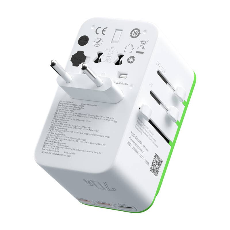 GlocalMe Roamplug adapter s 4G/LTE WiFi hotspotom 2