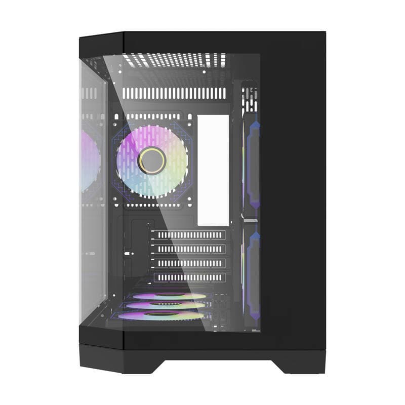 Računalniško ohišje darkFlash FT418 (črno) + 6 aRGB ventilatorjev 3
