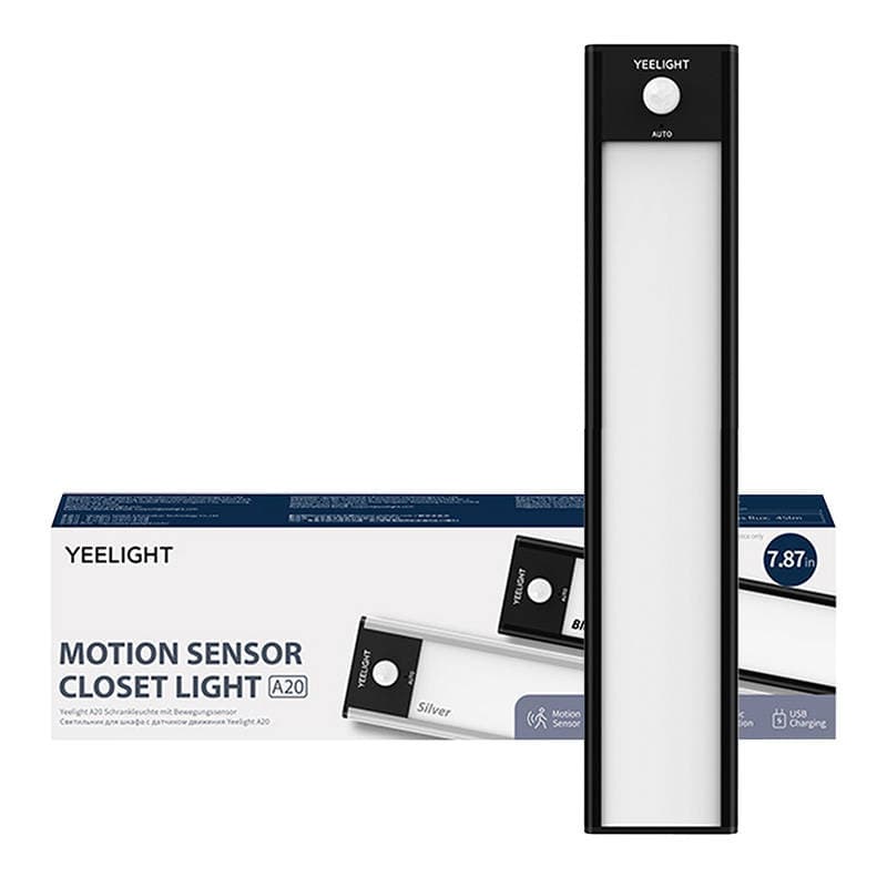 Yeelight LED svetilka za omaro, črna, 20 cm, 2700K 2