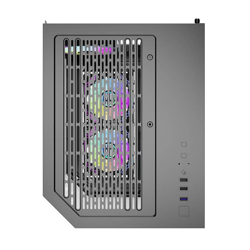 Računalniško ohišje darkFlash FT350 (črno) + 5 aRGB ventilatorjev 5