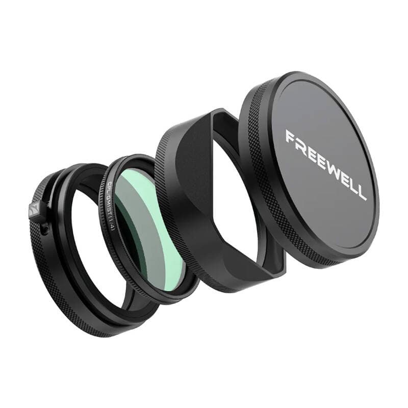Freewell komplet filtrov FujiX100 s senčnikom (črn)
