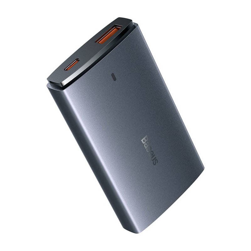 Baseus GaN5 omrežni polnilnik 65W, 1x USB-C, 1x USB-A 6