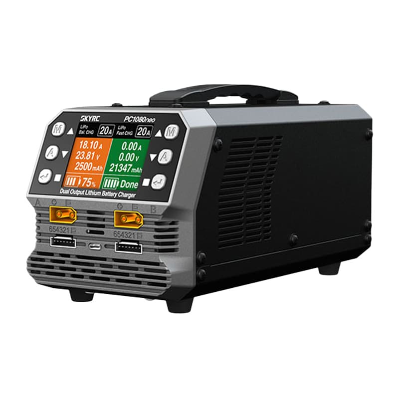 Dvo-kanalni polnilnik baterij SkyRC PC1080neo 2