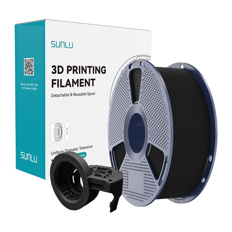 Sunlu PETG High-Speed Matte Filament (Črn)