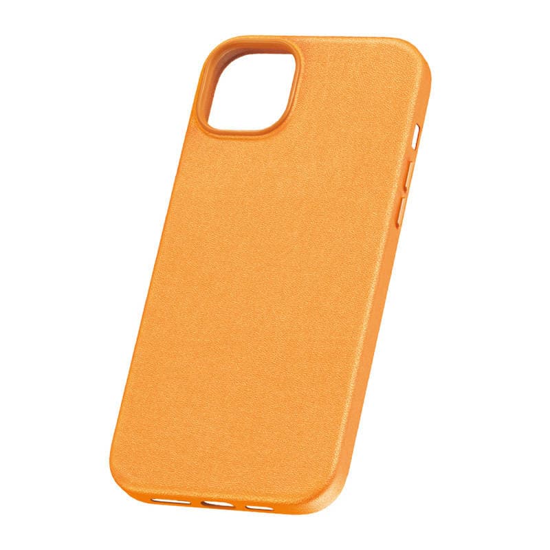 Baseus Fauxther Series ovitek za iPhone 15 Plus (oranž) 2