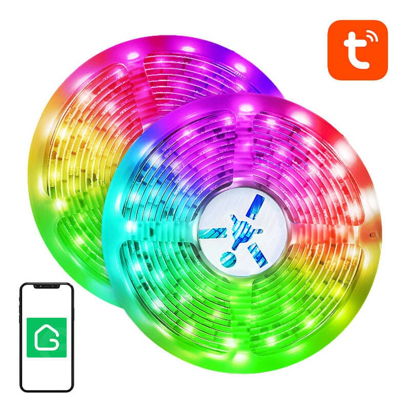 Pametni LED trak NiteBird SL3 RGB (2x5m), WiFi, Tuya