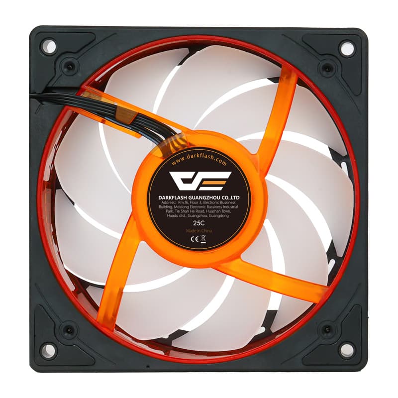 Darkflash DE8 hladilni ventilator (črn)
