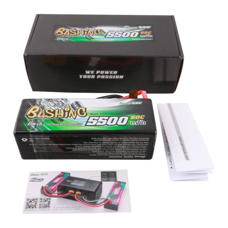 Gens ace G-Tech 5500mAh 14.8V 60C HardCase RC Lipo baterija 5