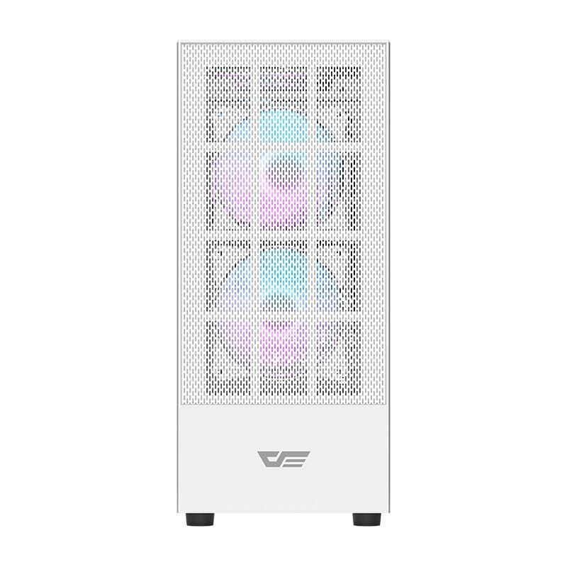 Računalniško ohišje Darkflash A290 (belo) + 3 RGB ventilatorji 4