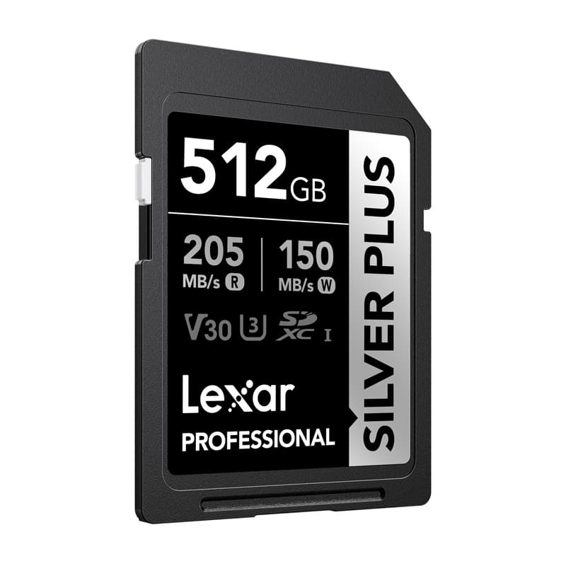 Lexar Professional SILVER PLUS SDXC 512GB spominska kartica 2