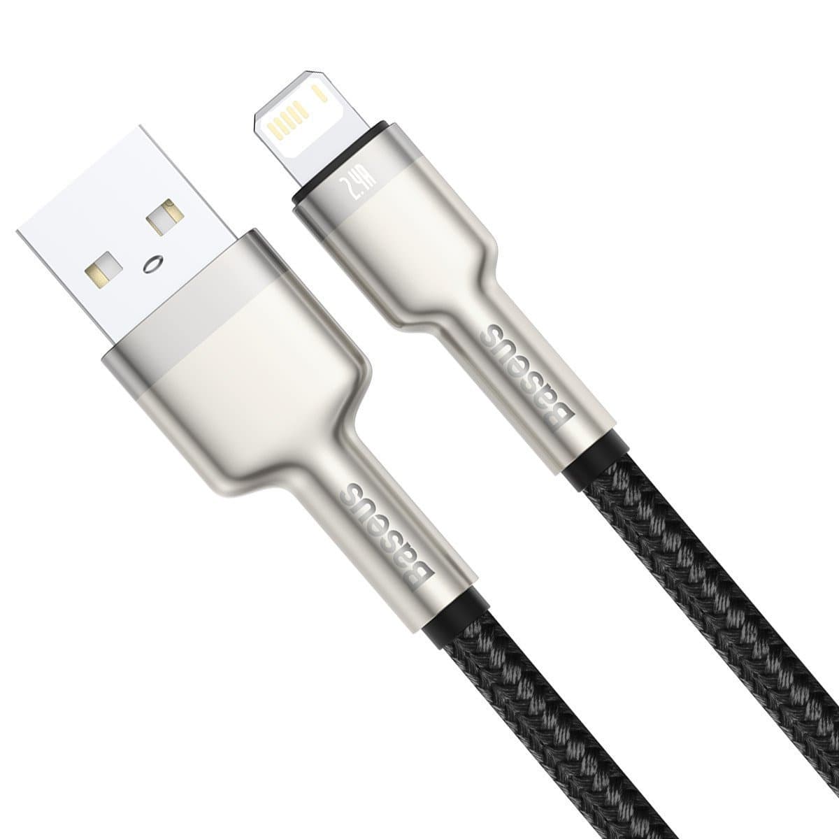 Baseus Cafule Kabel USB za Lightning, 2.4A, 1m (črn) 4