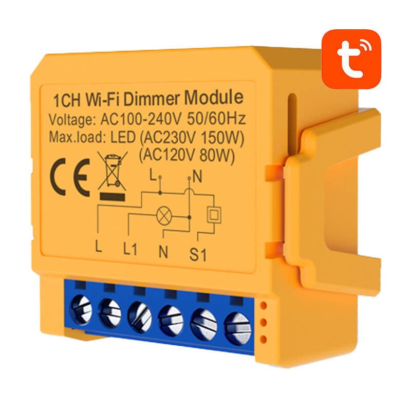 Pametni stenski preklopnik WiFi Avatto DMS16-2 TUYA 2