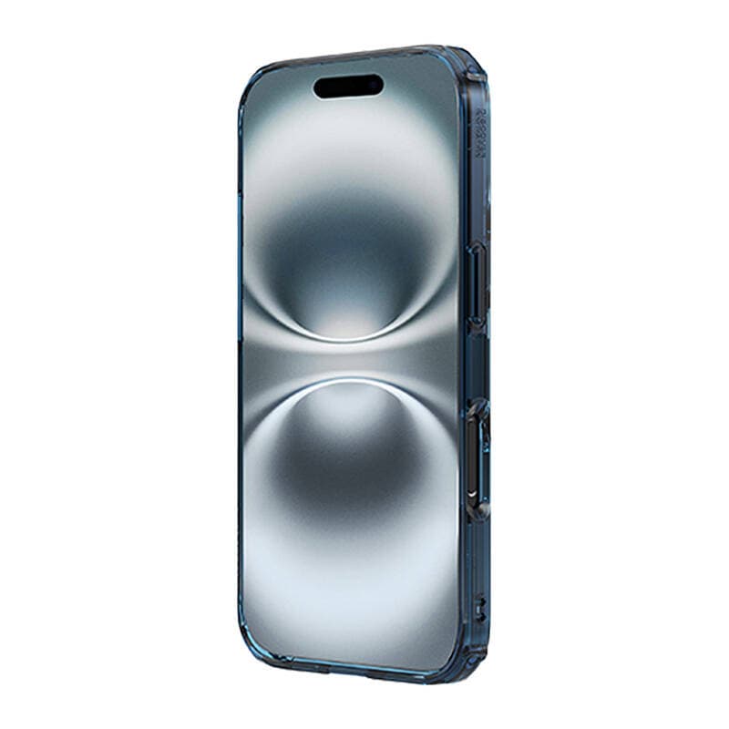 Ovitek Nillkin Nature TPU Pro Magnetic za iPhone 16 Plus (modri) 3