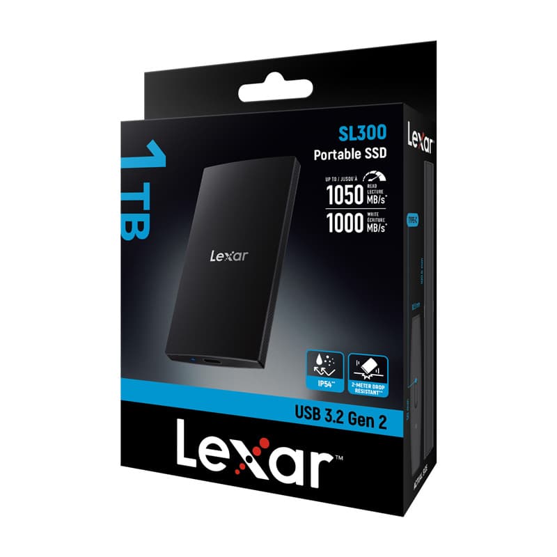 Lexar SL300 1TB prenosni SSD disk 5